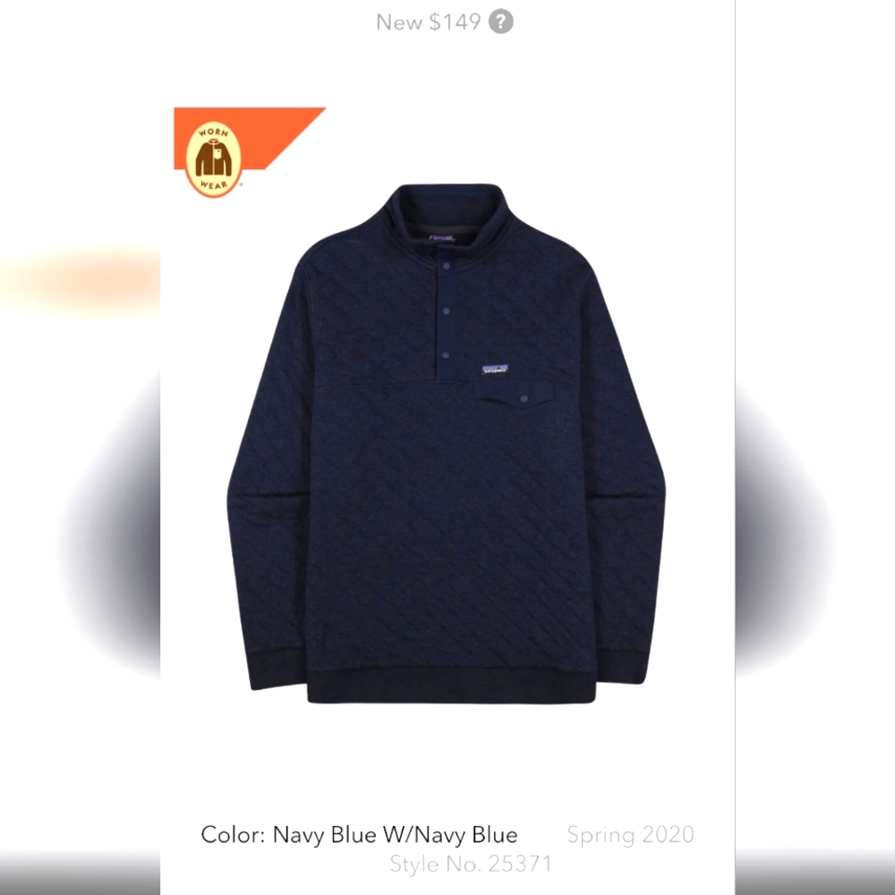 Men's Quilt Pullover